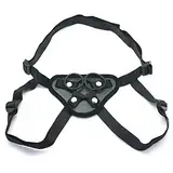 SMspade Erotische Strap On Harness Erwachsenen Spielzeug Einstellbare PU Leder Weiche Strapon Sex Bondage fur frauen, Schwarz