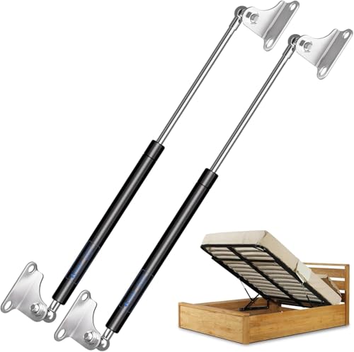 ARANA 910MM 890N 91KG Gasdruckfedern, 91cm Gasdruckdämpfer Gasfeder Hydraulisch Halterung für Schrank Tür Dachbodenklappe Wohnwagen Möbelklappen und Kreative DIY Anwendungen, 2 Stück