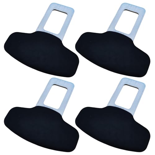 DVSWDMA Gurtschloss Adapter 4 Stück Autogurt Stecker, Clip Deaktivieren Auto Sicherheitsgurt Alarm Sicherheitsgurt Sicherheitsgurt Auto Stop Sound Sicherheitsgurt Beep Off für Gürtel für LKW Pkw