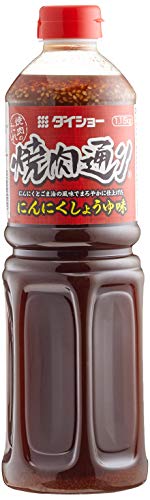 DAISHO Yakiniku Sauce, Japanische Grillsauce, zum Würzen, Dippen und Verfeinern - 1 x 982 ml