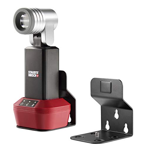 STAUDTE HIRSCH LED Akku-Handscheinwerfer SH-5.300 Set mit Wand-/Kfz-Halterung