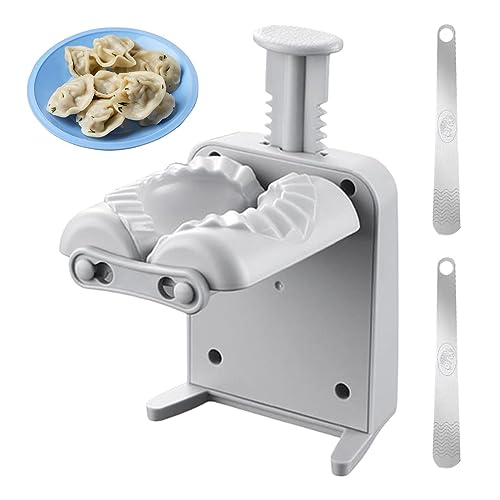Fukamou Dumpling Maker | Nudelmaschine Manuell | Teigtaschen Maker Knödelmaschine | Gastronomiegeräte | 16x12x9.5cm.