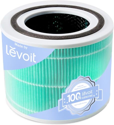 LEVOIT Core 300 und Core 300S Toxin Ersatzfilter gegen 99,97% von Luftverschmutzung Rauch Abgas, HEPA Filter, hocheffizienter Aktivkohlefilter und Vorfilter, für Raucher Allergiker