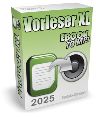 Vorleseprogramm (2025) und TTS-Software zum Text in Sprache umwandeln - Text vorlesen lassen für Word, PDF, eBooks, E-Mails, TXT, Internetseiten usw. Auf Wunsch auch Text in MP3 konvertieren