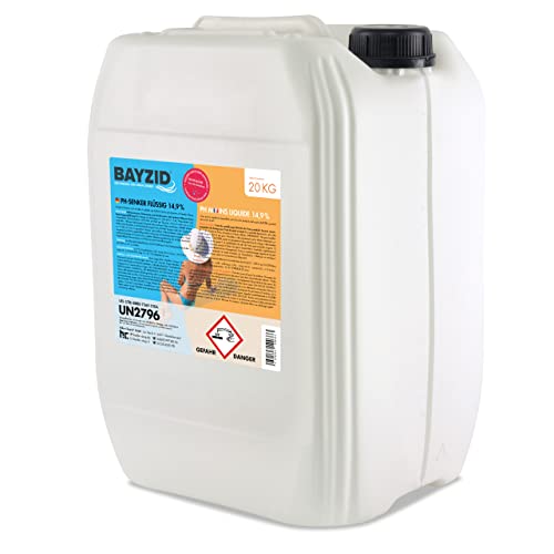 1 x 20 kg BAYZID pH Senker Minus 14,9% von Höfer Chemie für Pool & Schwimmbad zur Senkung des pH Werts