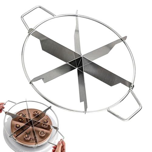 Kuchenschneider, Kuchenteiler, Brotkuchen-Portionsmarker, Edelstahl-Kuchenschneideform, Pizzaschneidepresse, Backwerkzeug, Zubehör Für Die Kuchenherstellung