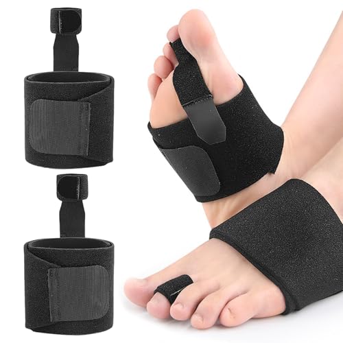 Hammerzehen Korrektur Hammerzehenpolster Zehenschiene Zehenbandage Hammerzehen Zeh Bandage Hallux Bandage Geeignet zur Korrektur von Krummen und Gebrochenen Zehen für Männer und Frauen Geeignet