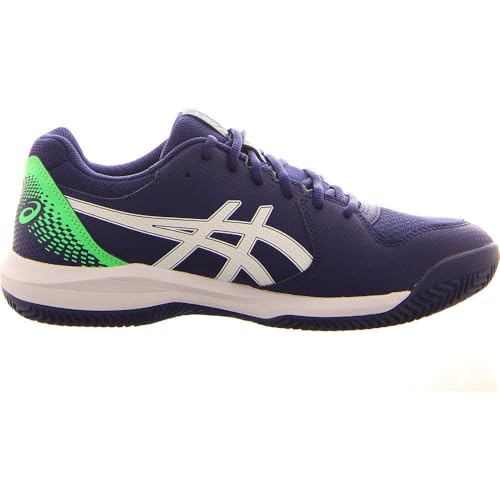 Asics Herren Gel-Dedicate 8 Clay Sneaker, Blue Expanse White, 44 EU