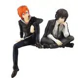 Bungo Stray Dogs Figure, Anime Action Figures, Dazai Osamu/Nakahara Chuuya Sitzender Position Charakter Modell, Anime Figur Modell Ornamente