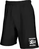 Racker-n-Roll GEGEN Nazis Jam Short Black