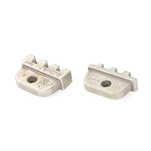 Draht-Crimpzange JX-1601-10 AWG28-18 0,1-1,0 mm² Bootlace Ferrule Crimpers Cord End Terminal Jaws for Dupont Terminal Clamp Plier Wire Cutting Mold Terminal Head Crimping Tool