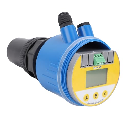 Digital Ultrasonic Level Meter LED-Anzeige 4-20 MA Flüssiger Wassersensor 0-10m Tiefe Messung Integrierter Sender für die Abwasserverarbeitung von Wasser