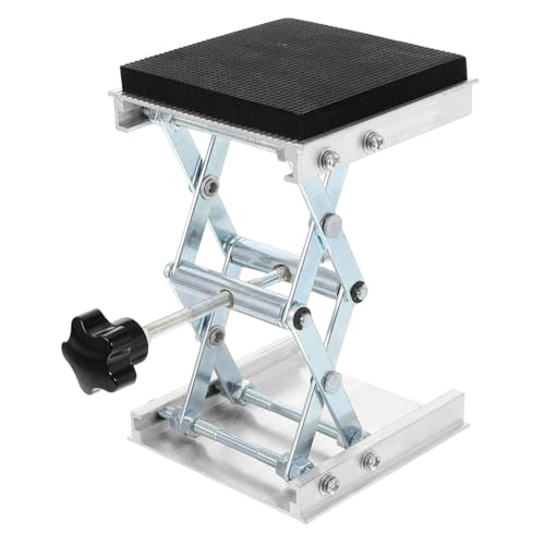 POPETPOP 5Kg Labor Hubtisch Scherenhebebühne Verstellbarer Höhenbereich Stabile für Laborequipment Langlebig Einfach zu Bedienen