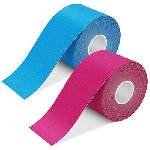 Kinesiologie-Tapes (6m x 5cm ungeschnitten), Kinesiologie-Tape, wasserdicht und elastisch, hautfreundliche Kinesiologie Tapes für Sport