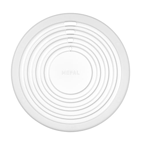 Mepal - Cirqula Mikrowellendeckel Rund - Hitzebeständiger Deckel für Mepal's Vorratsbehälter Cirqula - Transparenter Deckel Mikrowellengeeignet und Spülmaschinenfest