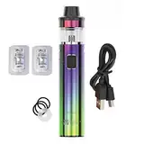 VAPTIO Solo 2 Kit Elektronische Zigarette 3000mAh Eingebauter Akku 50W Netzwerkspule für 4,0ml All-in-One-Tank,No E Liquid No Nicotine