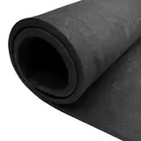 ZHUORUE Eva-Cosplay-Schaumstoffplatten – 10 Mm Dick, Schwarz, 33 X 200 cm, Rolle Mit Bastelschaumstoffplatten, Hohe Dichte 86 Kg/M³ FüR Cosplay-Modellierung, DIY-Projekte, Basteln