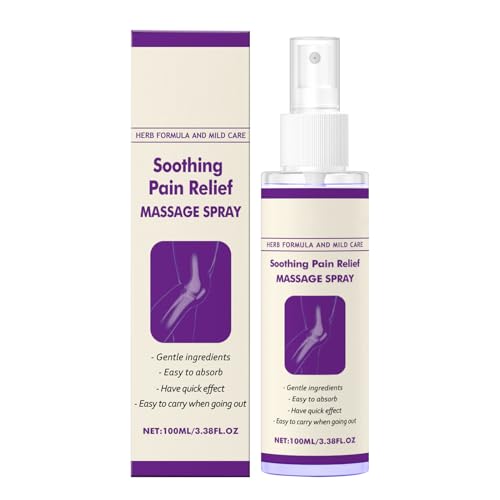 Gelenktherapie-Spray – schnelle Absorption tägliche Massage Schmerzlinderung Spray | Milde Formel lindert Beschwerden Gelenkberuhigend | Pflege bei Rücken-, Nacken- und Ellenbogenbeschwerden