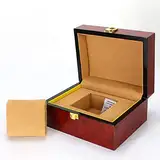 LEVINE Uhrenbox, Luxus-Uhrenbox, Uhrenhalter, Uhrenaufbewahrungsbox, Uhrentasche, Organizer, Uhrenverpackungsbox, Holzuhrenbox, Uhrendisplay, Schmuckverpackungsbox, Schmuckmanschettenknöpfe