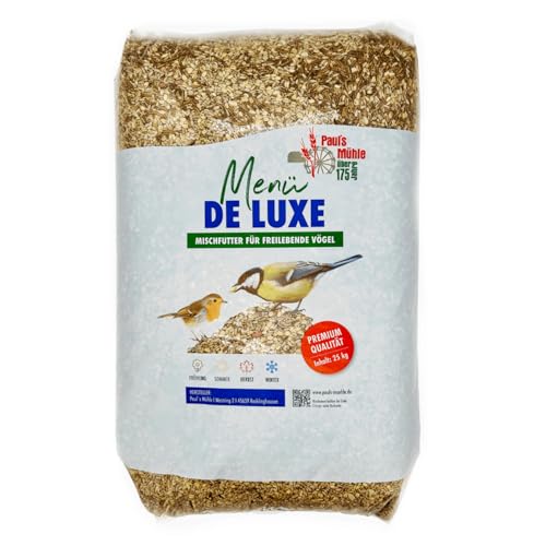 Pauls Mühle Wildvogelfutter Deluxe 25 kg
