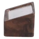 HOODANCOS Tischkartenhalter Aus Holz Schilderhalter Aus Holz Holzsockel Für Etiketten Tischkarten Multifunktionaler Präsentationsständer Für Haushaltswarengeschäfte