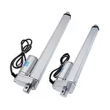 Linearantrieb, Linearaktuator 300mm 250mm Hub 12V 24V linearer Stellgliedmotor 100 / 200/300/500/750/800/900/100/1300/1500N Einsatz in der Elektro- und Maschinenbauindustrie(12V 200N 45mm s,300mm)