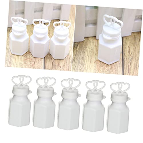 Milisten 24Stücke Leere Seifenblasenflasche Im Design Für Hochzeiten Und Feste Kreative Gastgeschenke Für Feierlichkeiten Weihnachtsdekoration Und Kinderunterhaltung