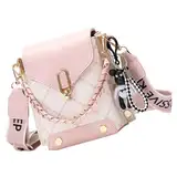 Small Tasche - Stylische Umhängetasche, kompakte -Geldbörse | Mode Frauen trendige kleine Handtasche, PU -Telefon -Tasche für Frauen Mädchen tägliche Nutzung von Reiseinkauf