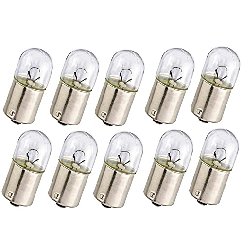 10x Jurmann R10W 12V Long Life Halogen Birne für Hecklicht, Parklicht, Rückfahrlicht, Blinker hinten, Einrichtung, Lizenz - E-geprüft