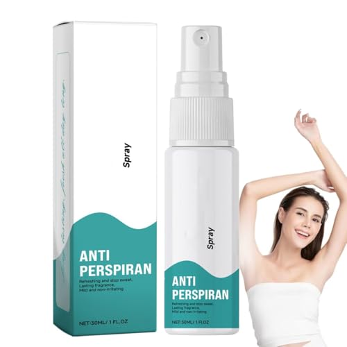 Antitranspirant Deo Spray gegen starkes Schwitzen im gesicht, Hände und schweiß Füße und am Kopf I Anti Schweiß Deo bei Hyperhidrose I Anti transpirant für Männer & Frauen mit Langzeitschutz (1PC)