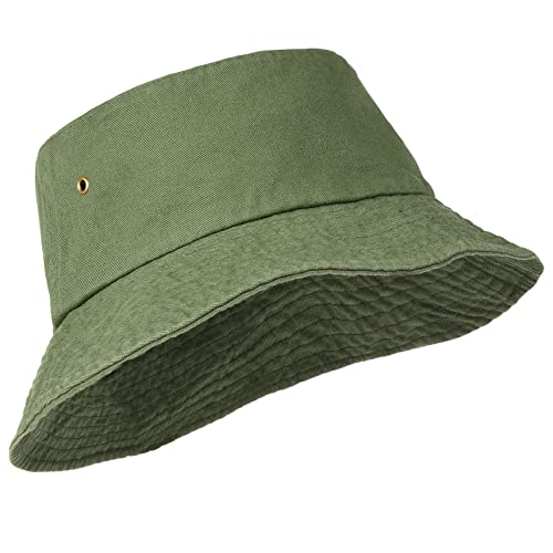 FURTALK Unisex Fischerhut Baumwolle Bucket Hat Verstellbare Sonnenhut für Damen und Herren