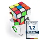 CUBIDI® Original Zauberwürfel 3x3 Klassisch - Typ Los Angeles | Speed Cube 3x3 mit optimierten Dreheigenschaften | Magic Cube für Anfänger und Fortgeschrittene