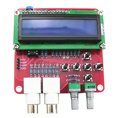 VILLCASE DDS-Ausgabe 8 MHz DDS-gerät Ausgabe-kit DDS-kit DDS-gerät Mit Ausgängen DDS-signalausgabe 8-MHz-DDS-signalgerät LCD