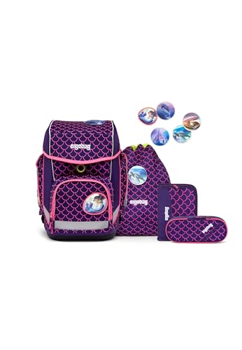 ergobag cubo Set ergonomischer Schulrucksack Klassisch 6-teilig 1. Klasse Grundschule