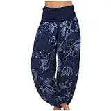 Jens Hosen FüR Frau Leggings MäDchen KleiderbüGel Hosen Jeans Damen Parachute Pants Raffaello Rossi Hosen Damen Jumpsuit Damen Strong Legging Unterhosen Damen（b-Marine,5XL）