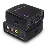 Rybozen Grabber Video-Capture-Karte überträgt Hi8 VHS TV-Format auf DVD, Scart auf USB, Audio- und Video-Recorder für Windows 7, 8, 10, 11 / Mac OS Analog-Konverter auf Digital