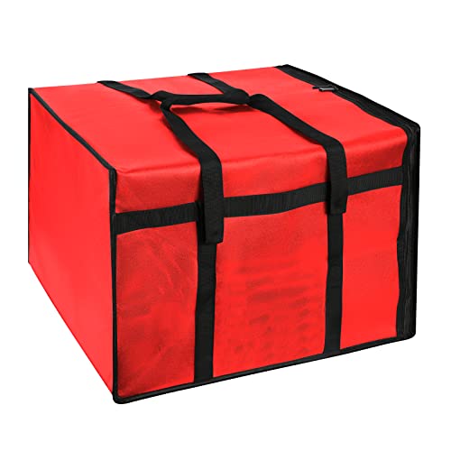 musbus 40 Liter Kühltasche für heiße Lebensmittel, 40cm x40cm 35cm, ideal für Picknicks am Strand, ideal für Pizza-Lieferung, Fahrer, isoliert, hält Lebensmittel heiß oder kalt, zum Mitnehmen,