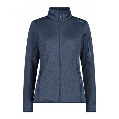 CMP Damen Strickjacke Knit-Tech Jacke, Blau-Provence, 48