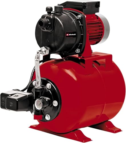 Einhell Hauswasserwerk GC-WW 6538 (650 W, 3,6 bar Druck, 3.800 l/h Förderleistung, integrierter Druckschalter, Manometer, 20l Behälter)