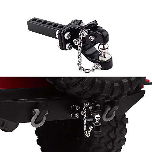INJORA RC Anhängerkupplung RC Trailer Haken Tow Hook RC Zubehör für 1:10 RC Crawler TRX4 Axial SCX10 90046