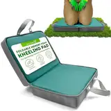 Green Thumbz Kniekissen – 1 Packung Faltbare Kniekissen Garten mit Tragegriff und Reißverschluss – Tragbarer Grün Knieschutz Arbeit für Gartenarbeit, Training und Hausreparaturen