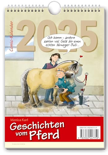 Geschichten vom Pferd 2025: Comic-Kalender