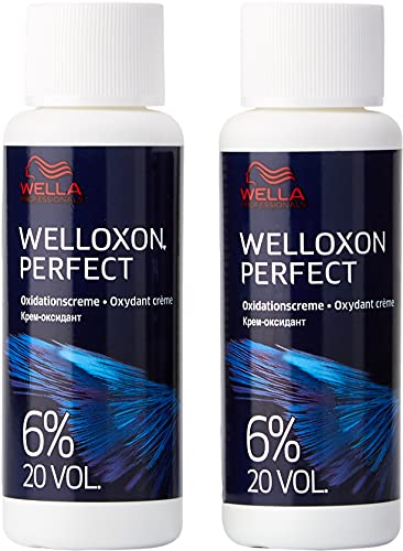 Wella Welloxon Oxidantionscreme 6 prozent 60 ml, 2er Pack (2 x 0,06 L)