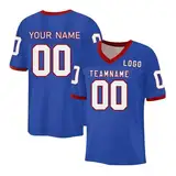 Fussball Trikot American Football Kostüm Damen American Football Kostüm Damen Maßgeschneiderte Herren-T-Shirts Football Trikot Custom Short Sleeves Trikot Herren American