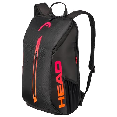 HEAD Tour Backpack 25 L, Schwarz/Flame - Amazon Exclusive