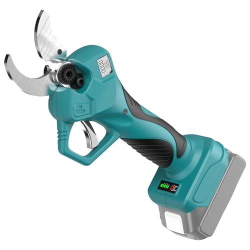 Akku-Elektrische Professionelle Baumschere für Makita 18V Batterie mit LCD Anzeige Max 40mm Schneiddurchmesser (Batterie ist nicht enthalten)