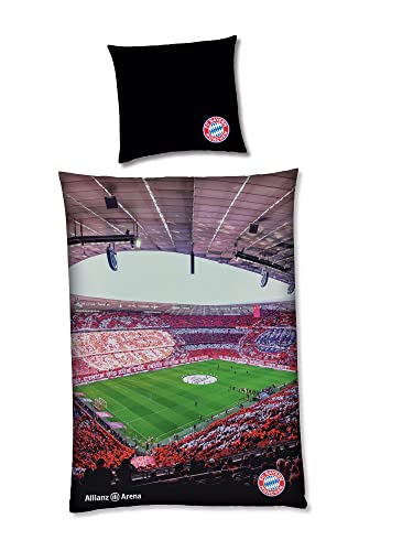 FC Bayern München Bettwäsche - Allianz Arena - 2teilig 135 x 200 cm FCB