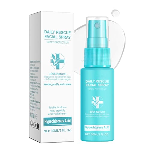 Hypochlorous Acid Spray, 2024 Neu Hypochlorige Säure Spray, Hypochlorous Acid, Gesichts- und Hautspray, Skin Renew Toner Face Spray, Toner-Augen-Wimpernreiniger, Face Mist Spray (1PC)