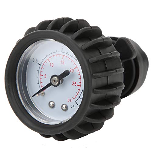 Keenso-Schlauchbootbarometer, 0-2 BAR oder 0-30 PSI, Luftdruckmesser, Messwerkzeug für unidirektionales Manometer, Gummiboot/Schlauchboot/Kajak/Floß