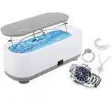 Ultraschallreinigungsgerät Brille Ultraschall Brillenreinigungsgerät Ultrasonic Sonic Cleaner Ultraschallbad 45000Hz Ultraschallreiniger Brille Für Reinigung Brillen Schmuck Uhren Zahnprothesen.